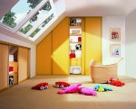 Kolorowa szafa w pokoju dziecka